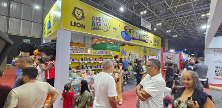 Lion Editora esteve presente na Expo Cristã e na Bienal do Livro. Foto: Divulgação.