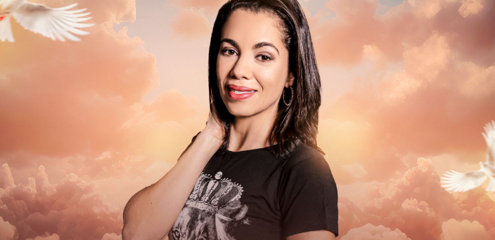 A cantora Íris Vianna. Foto: Rafael Simões.