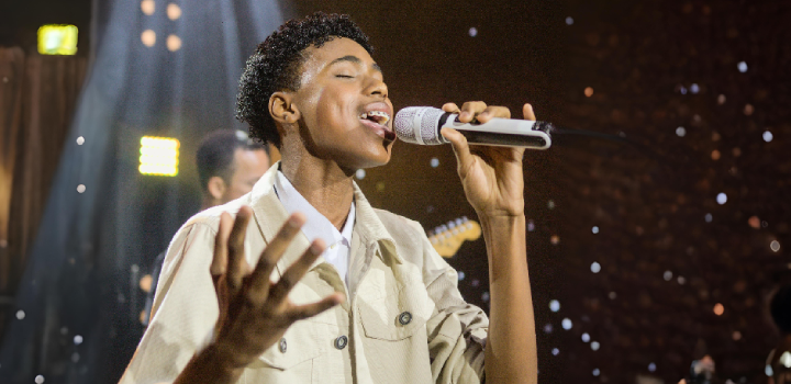 O cantor gospel João Gabriel. Foto: Gold Music.