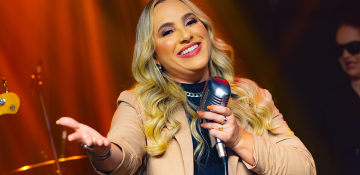 A cantora gospel Rose Mesquita. Foto: Divulgação.