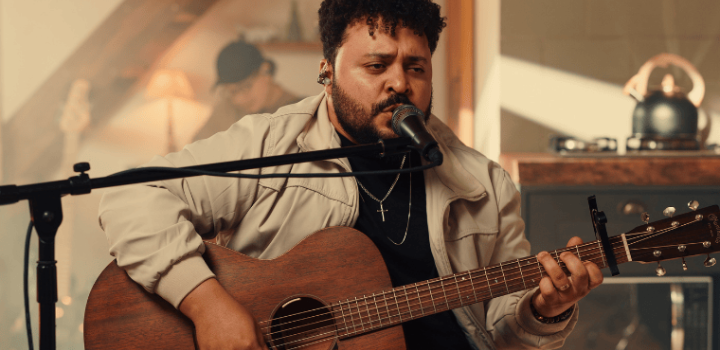 O cantor gospel Mandinho. Foto: Divulgação.
