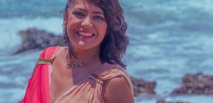 A cantora e compositora Sandra Di Paula