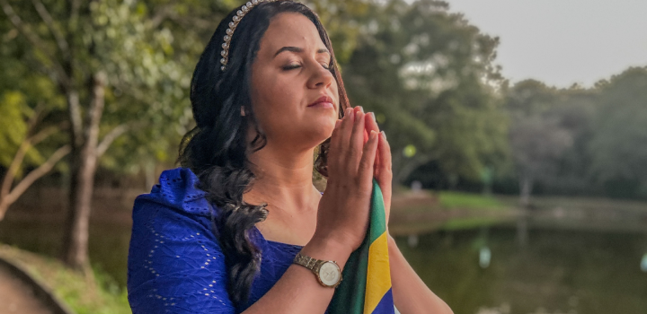 A cantora Daihany Moreira. Foto: Divulgação.