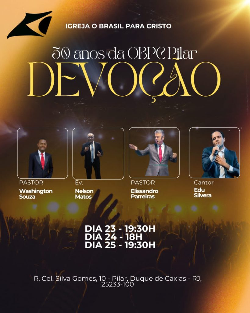 Cartaz de divulgação do evento. Foto: Divulgação.