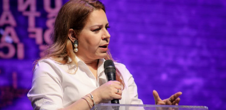 A pastora Helena Tannure. Foto: Divulgação.