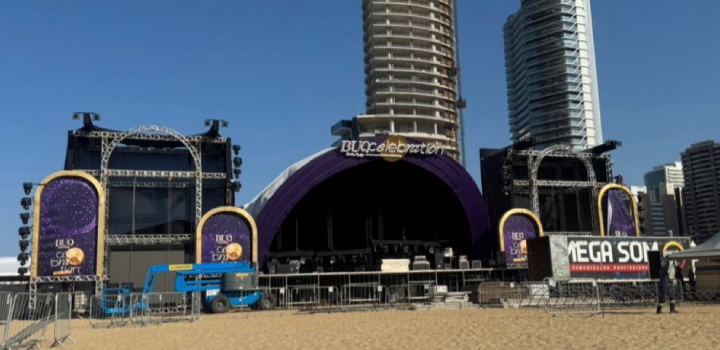 Aterro da Praia de Iracema, onde acontecerá a Buq Care Celebration. Foto: Divulgação.