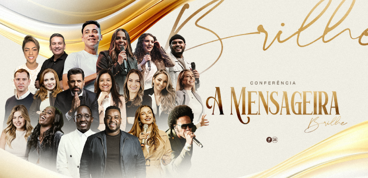 Conferência “A Mensageira 2025”. Foto: Divulgação.
