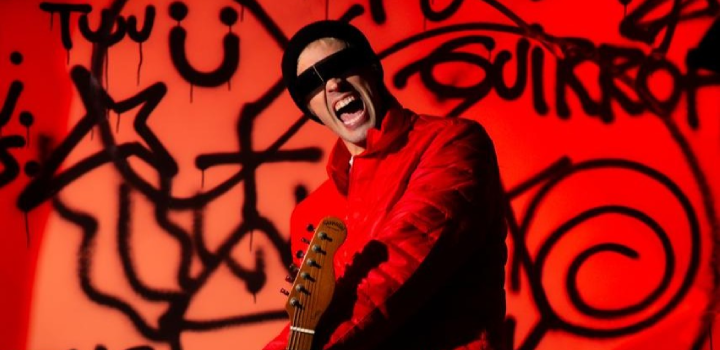 O cantor e compositor Guirroh. Foto: Fabrício Campos.