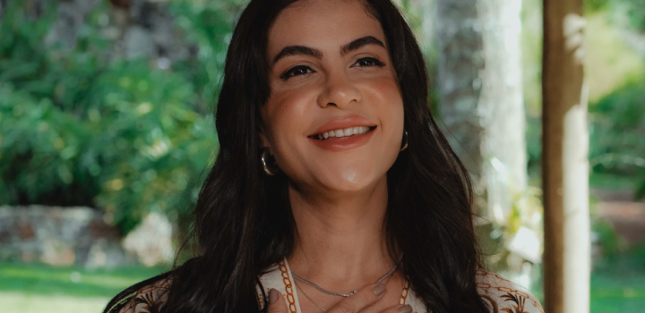 A cantora Késia Soares. Foto: Divulgação.