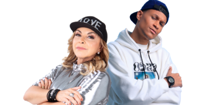 A cantora Cristina Mel e o rapper 2Metro. Foto: Divulgação.