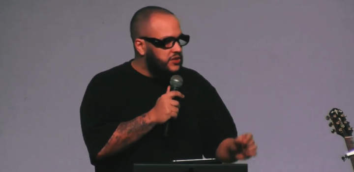 O Pr. Filipe Carmet. Foto: Reprodução/YouTube.