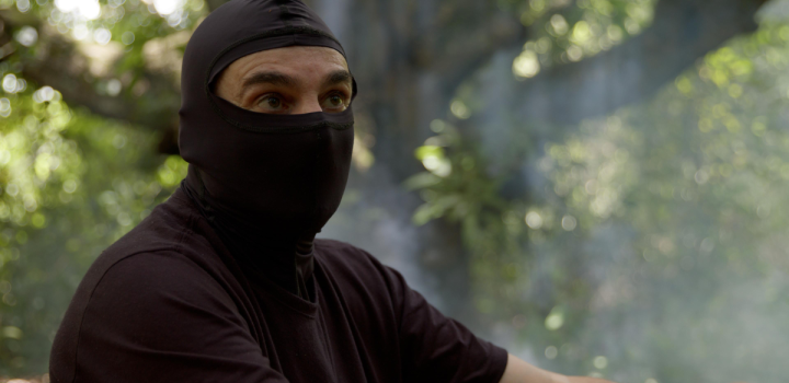 Ex-homem-bomba participa das gravações do documentário Pacto Invisível. Foto: Luz em Ação.