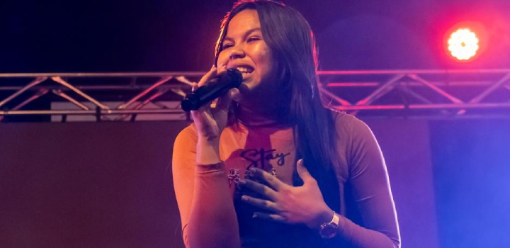 A cantora gospel Wellen Carvalho. Foto: Divulgação.